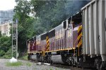 Trailing unit on northbound local